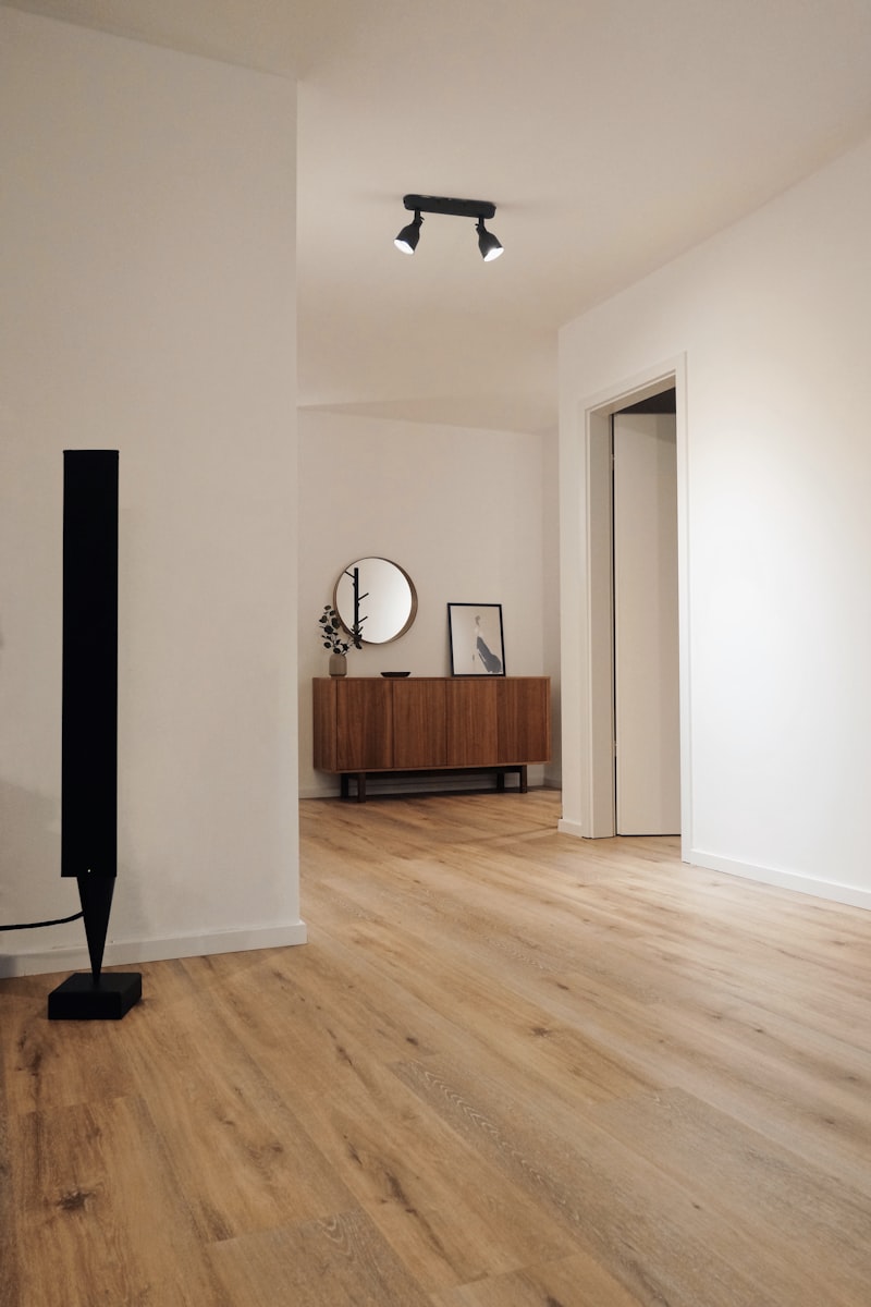New hardwood and tile flooring installation